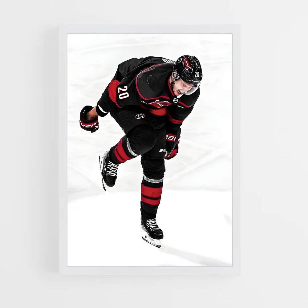 Poster Sebastian aho – affiche Hockey sur glace (vue 3)